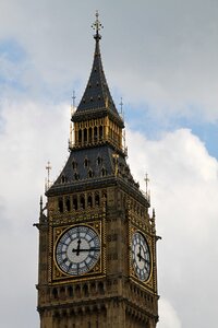 Landmark clock united kingdom photo