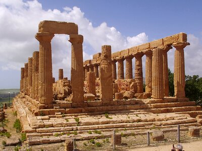 Sicily temple antiquity