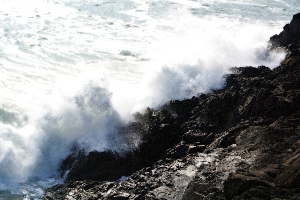 Ocean atlantic rock
