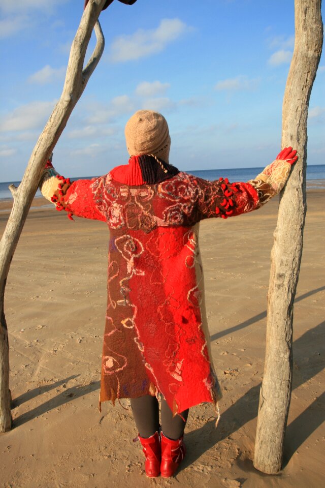 Relax standing brown alone