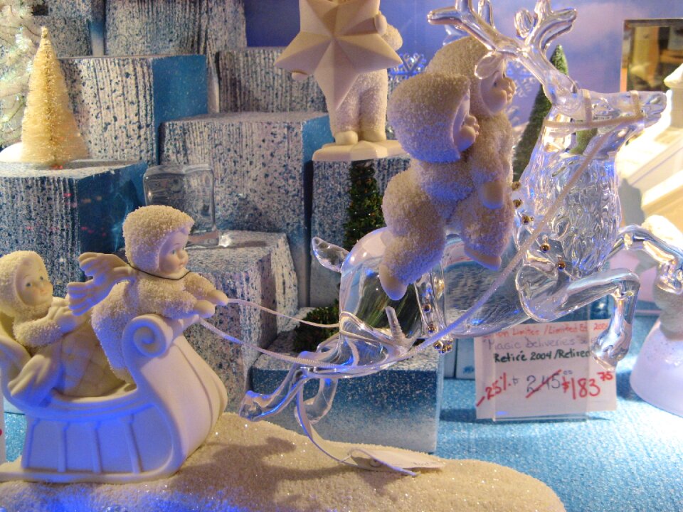 New year figurines holiday