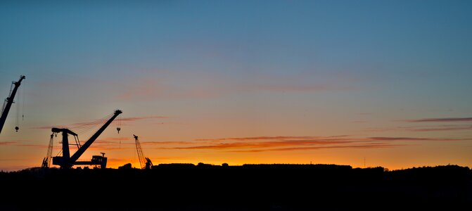 Evening horizon brest