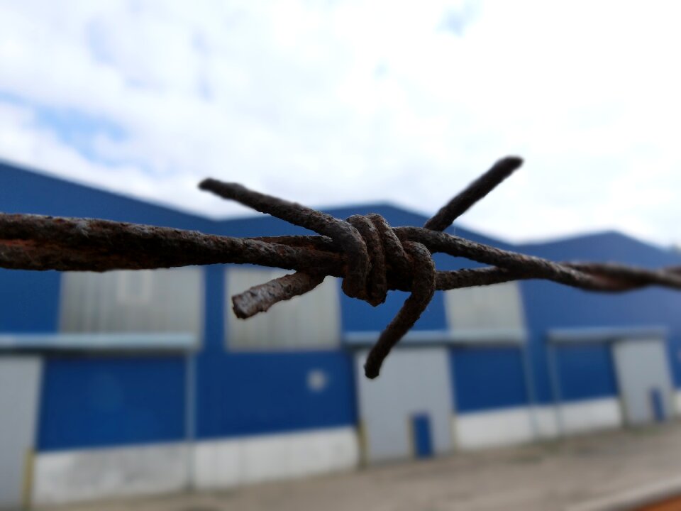 Wire demarcation rust