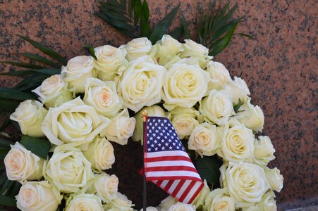 Flag tribute commemoration