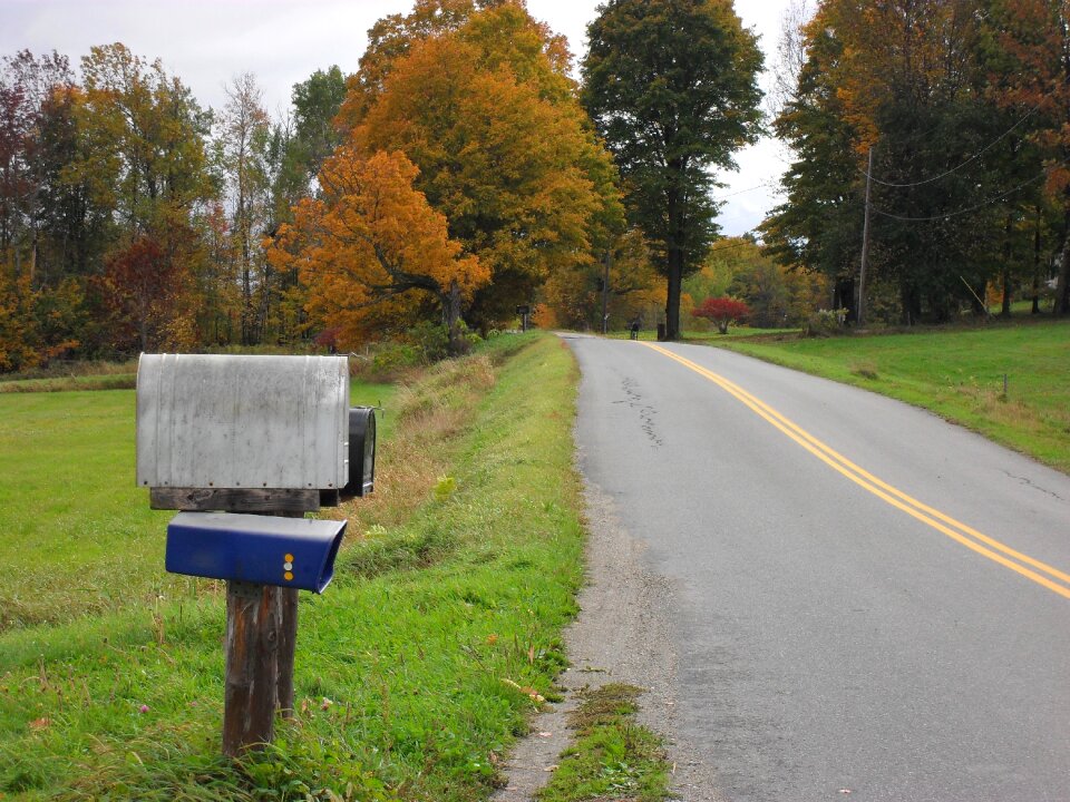Letters scene nature