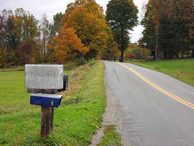 Letters scene nature