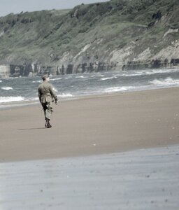 Beach normandy landing photo