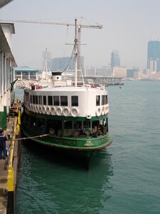 Ferryboat hongkong china photo