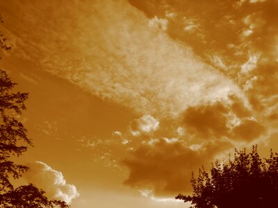 Clouds abendstimmung evening sky
