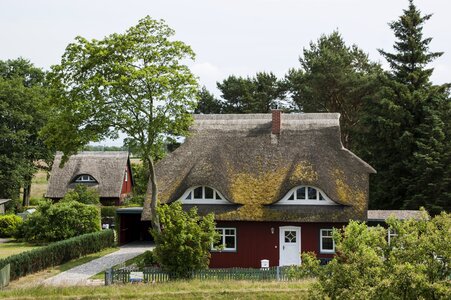 Reed house northern germany