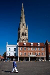 Nottinghamshire city square historic
