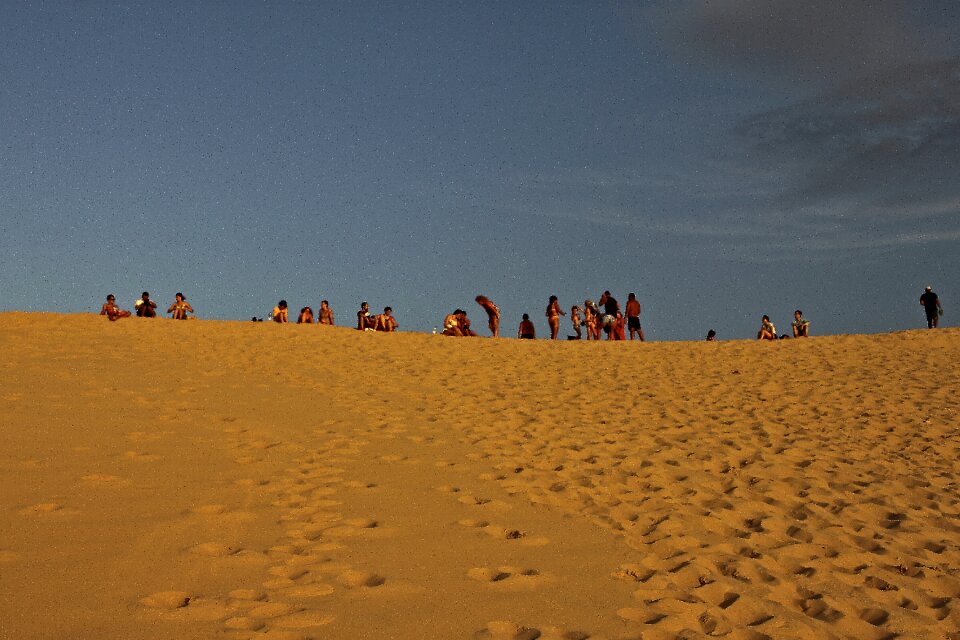 Sand dune sand atlantic