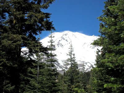 Landscape natural peak photo