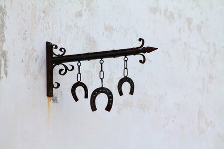 Horseshoe smith iron