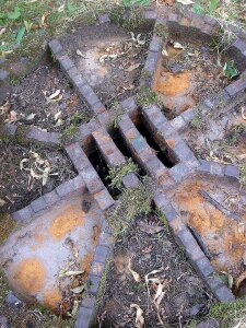 Waste circle hole