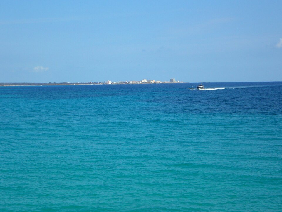 Land in sight water ocean