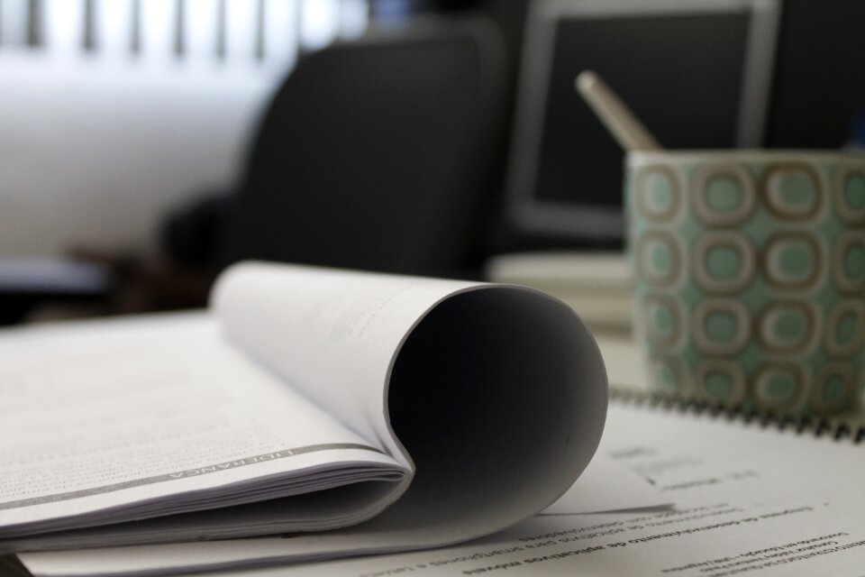 Study reading desktop