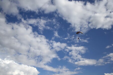Parachute extreme sports adventure photo