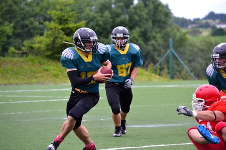 Courage contact game sport
