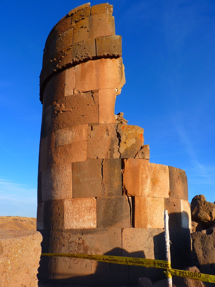 Ruin sillustani peru
