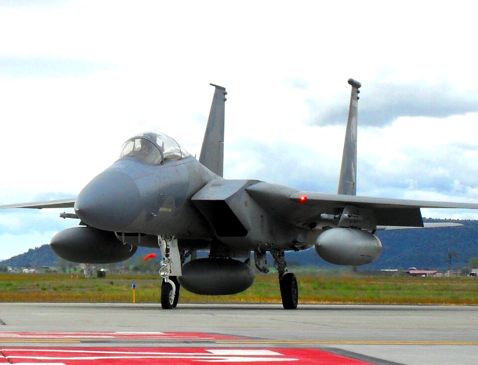 Fighter military airplane