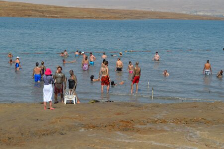 Israel salt sand photo