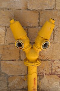 Yellow extinguish fire department