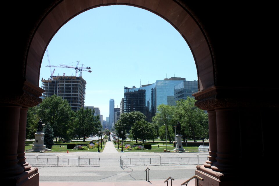 Downtown park center