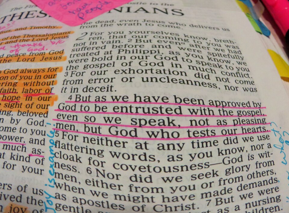 Christian gray bible gray god