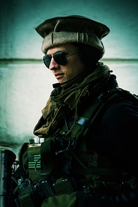 Battle camouflage combat