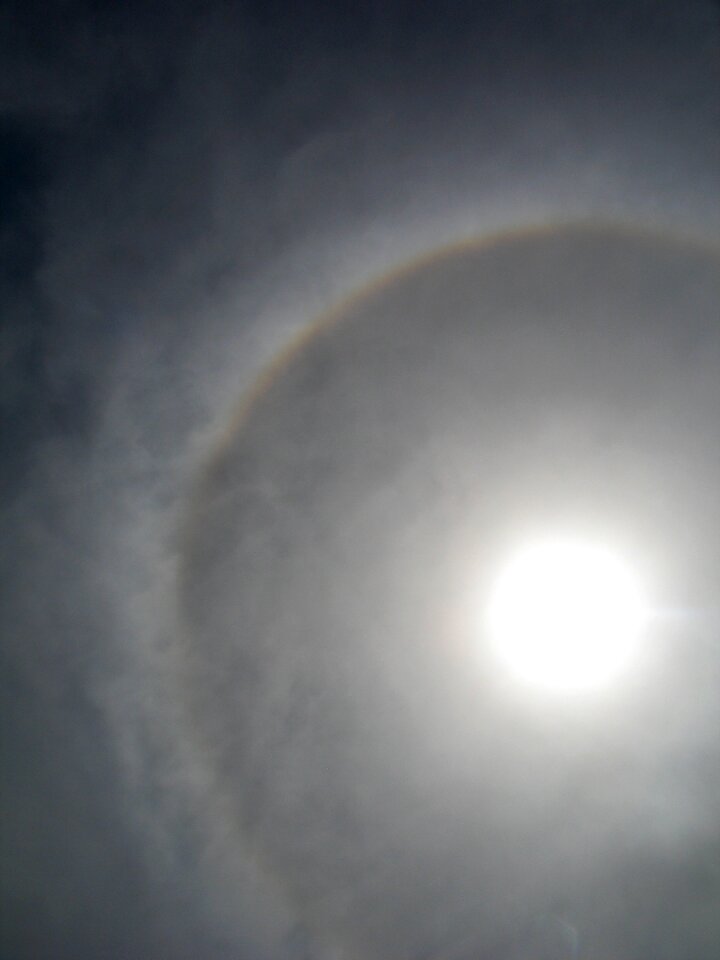 Indoor phenomenon sun corsica