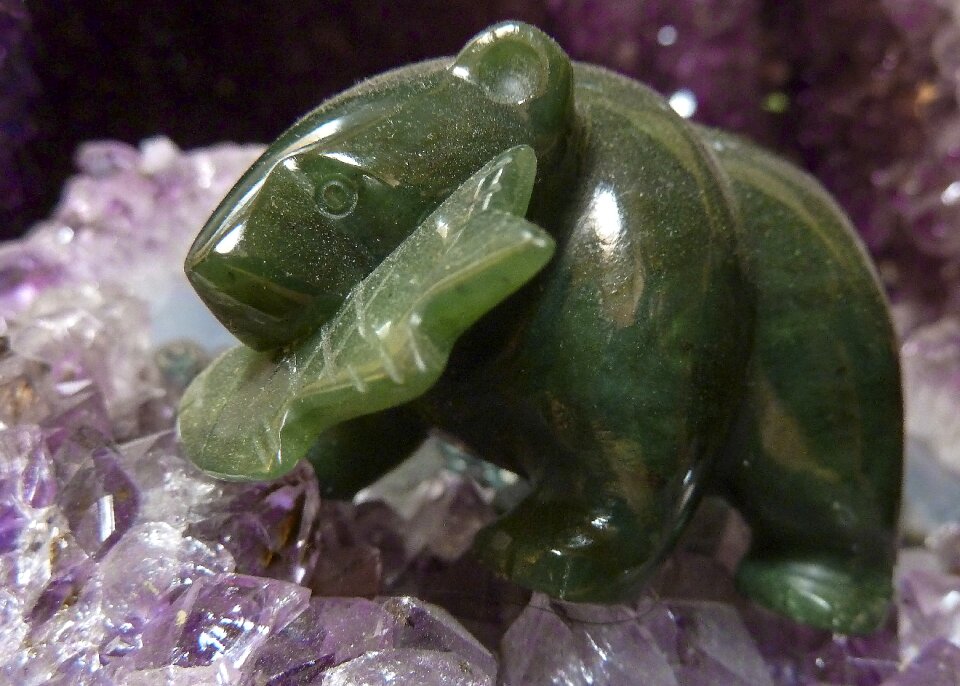 Art amethyst purple