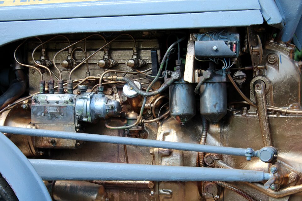 Engine block motor oldtimer