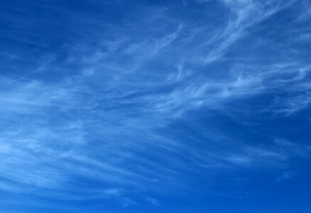 Clouds blue sky blue