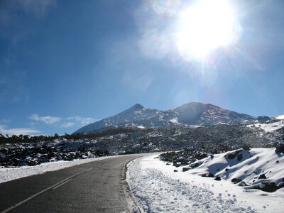 Tenerife mountain taide canary islands