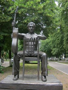 Vysotsky monument voronezh