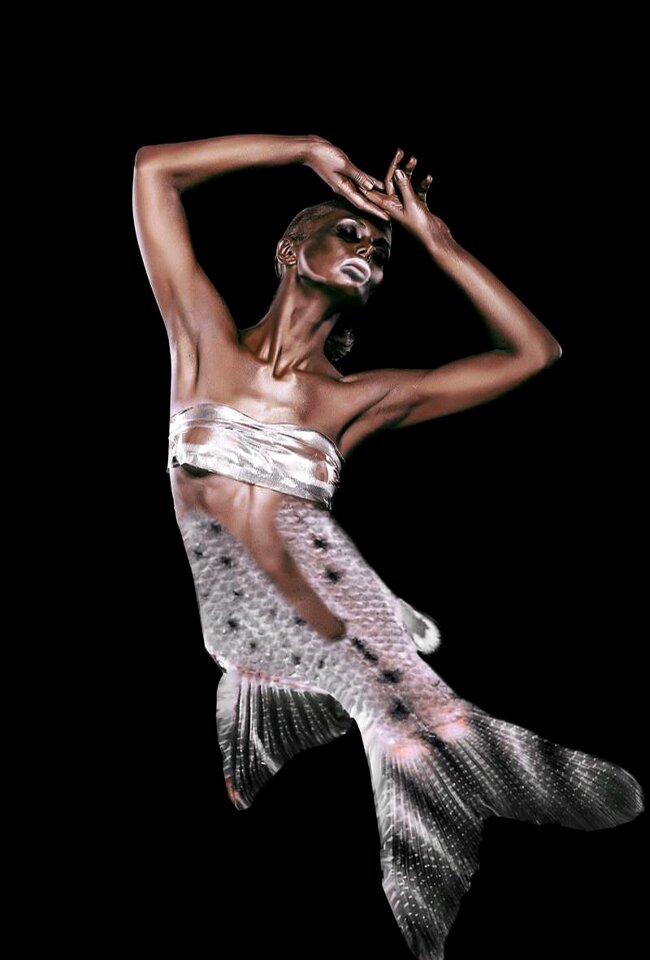 Fish man woman mythical creatures