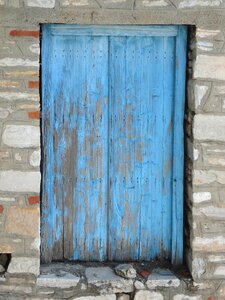 Wood entrance antique