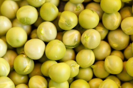 Pea structure texture
