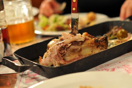 Cuisine dish cooked