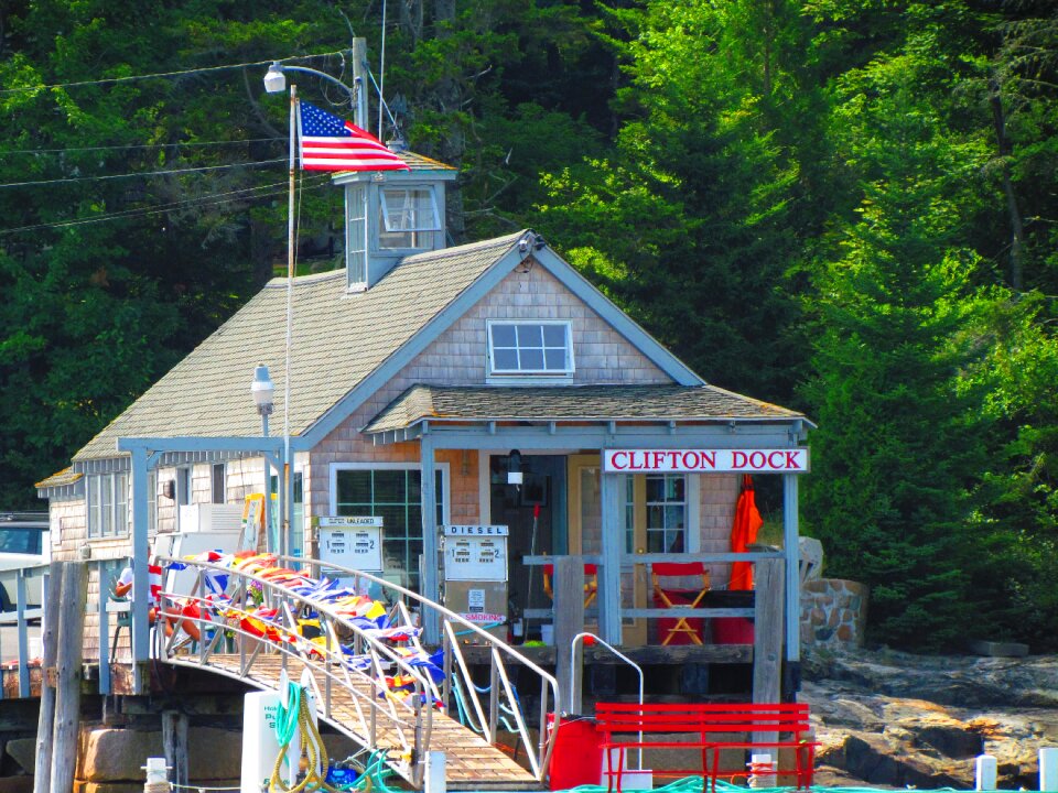 American flag harbour