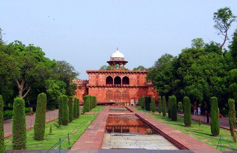 Taj complex agra india photo