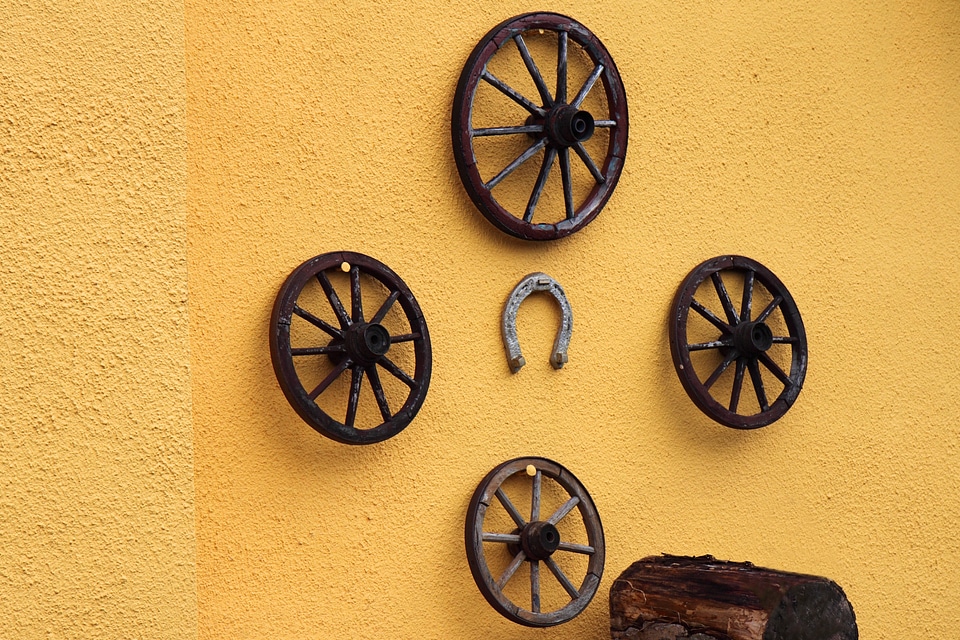 Wheels wooden wood