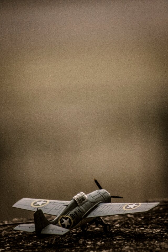 Retro airplane aircraft