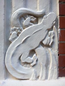 Detail facade texture
