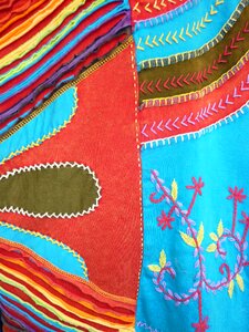 Colorful textiles pattern