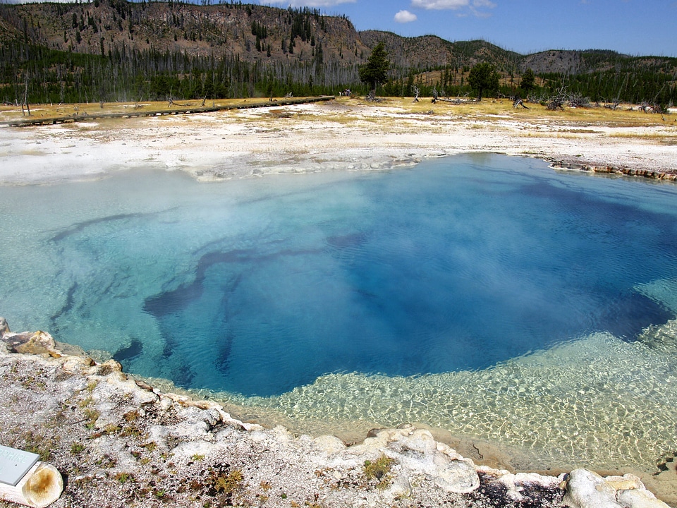 Yellowstone national park wyoming usa