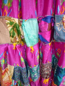 Colorful fabric color