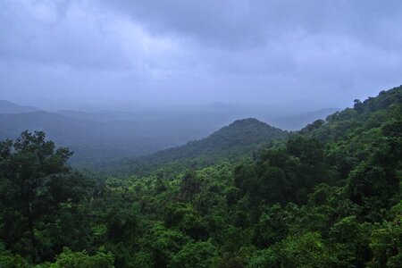 Mountains vegetation goa