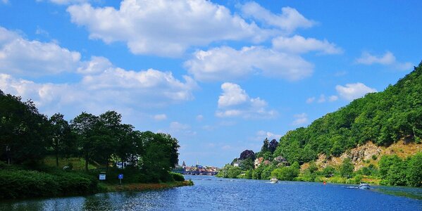 Blue relax neckar valley
